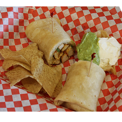 Chicken Fajita Burrito